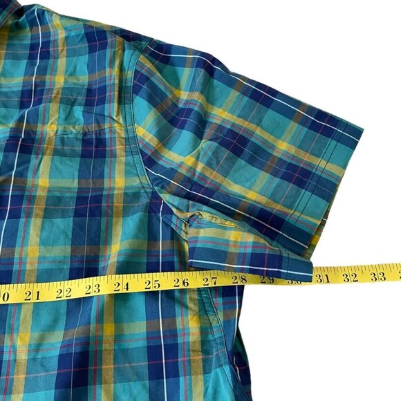 Alaskan Hardgear Borealis Shirt Men’s Size 2XL Green Plaid Short Sleeve NWOT - Picture 3 of 5
